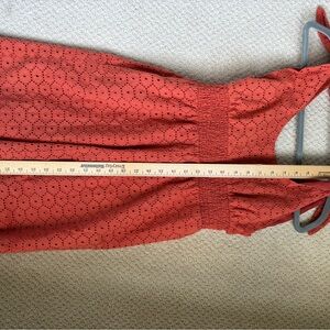 Endless Rose Terracotta Smocked Dress